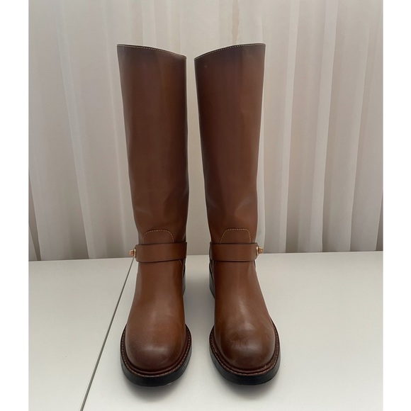 COACH Leather Sutton Boots 9.5 - Picture 2 of 10